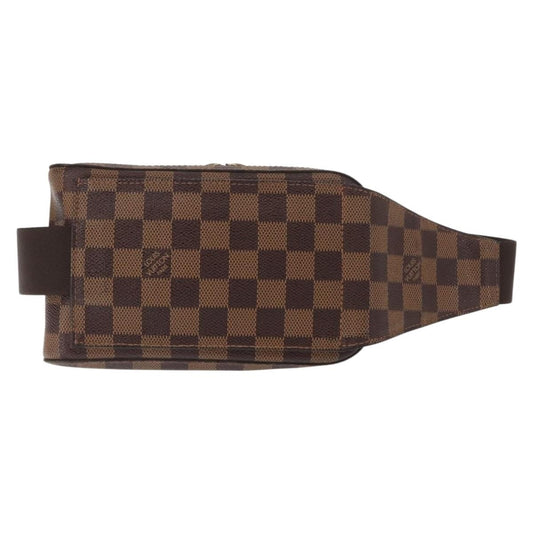 Louis Vuitton Geronimos Waist Bag Damier, BROWN, CANVAS, Shoulder bag