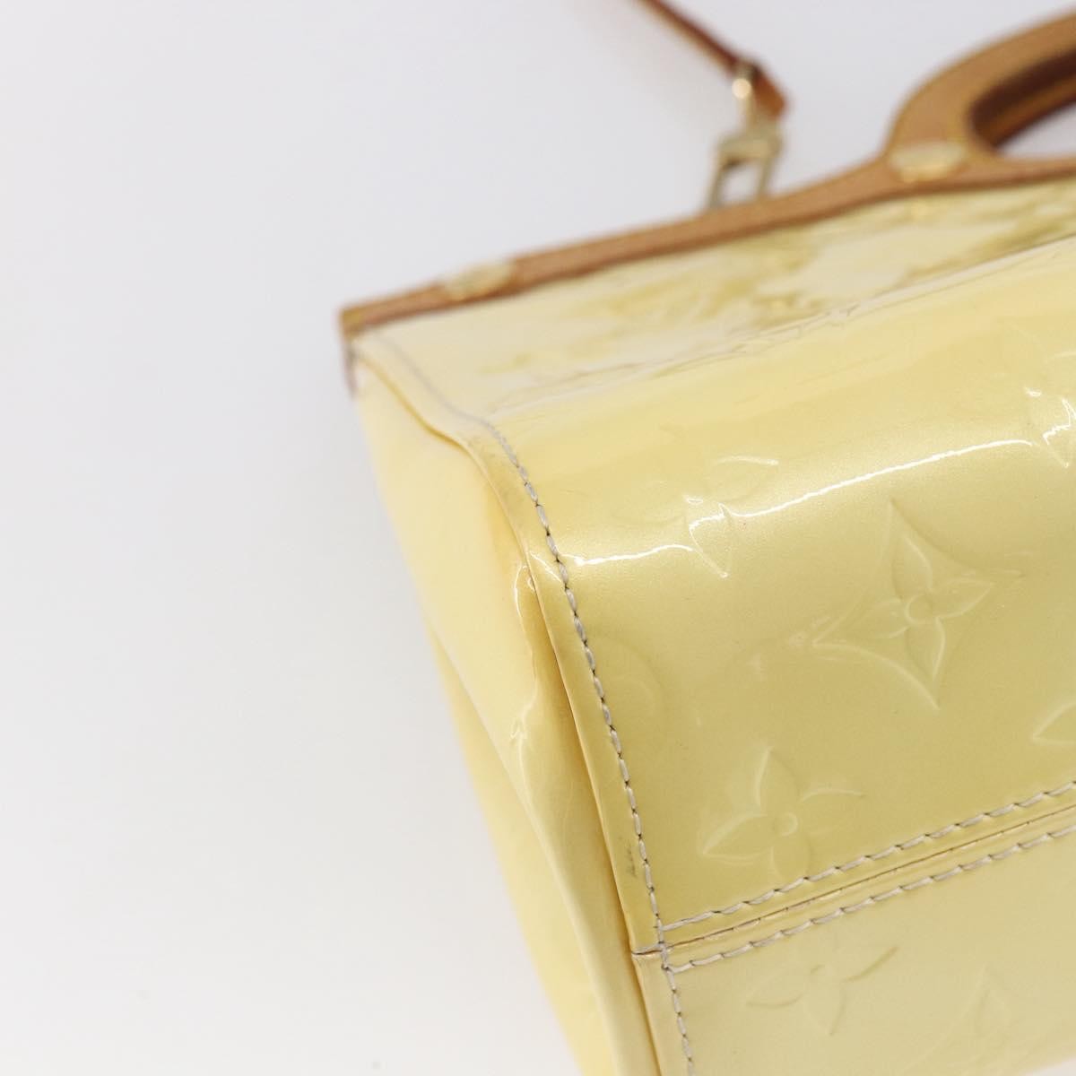 Louis Vuitton Roxbury Drive Handbag Monogram Vernis, BEIGE, PATENT_LEATHER, Handbag