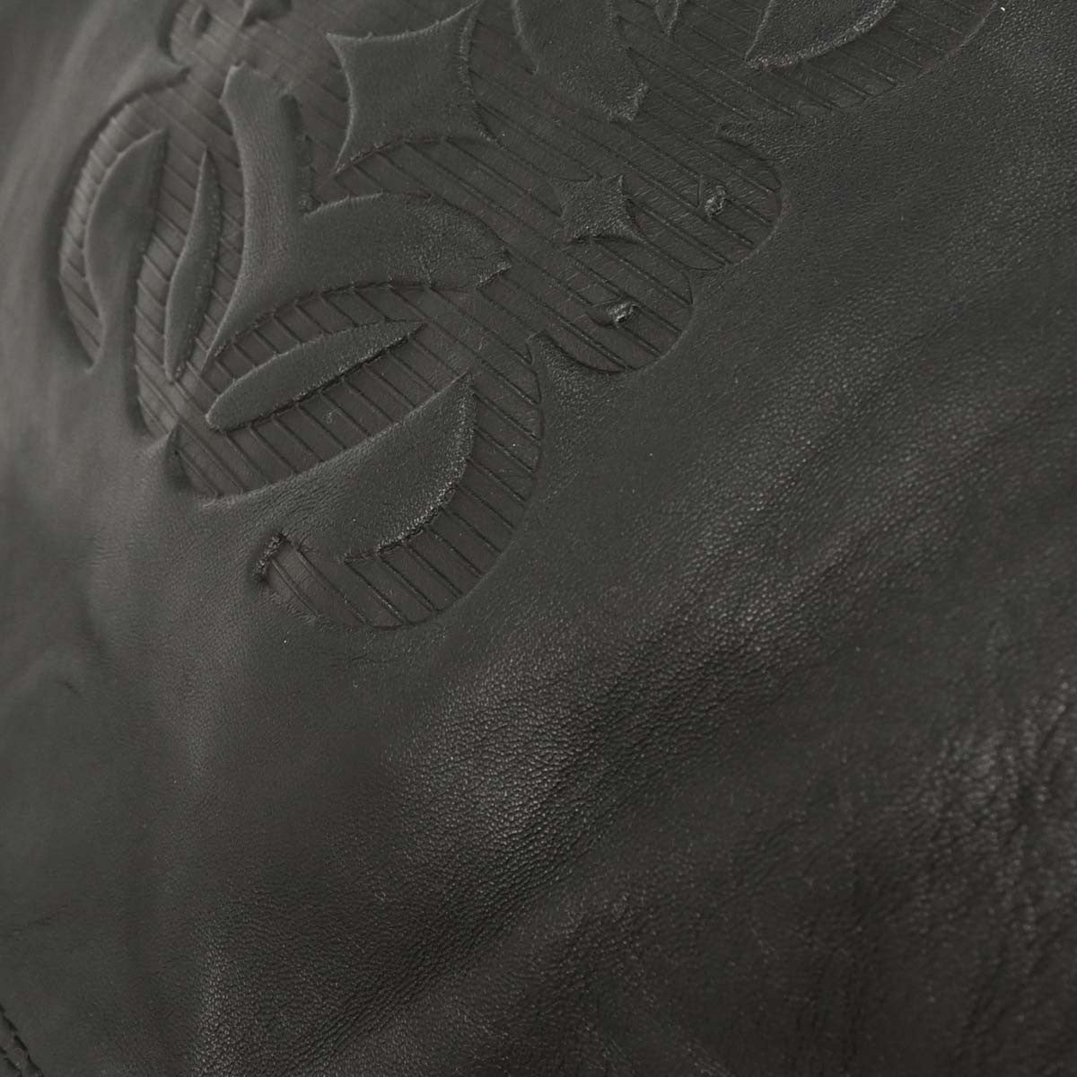 Loewe Anagram Logo Nappa Aire Hand Bag Leather, BLACK, LEATHER, Handbag