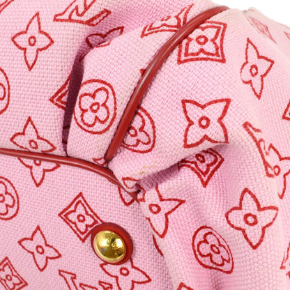 Louis Vuitton Cabas Ipanema Canvas, PINK, CANVAS, Tote bag