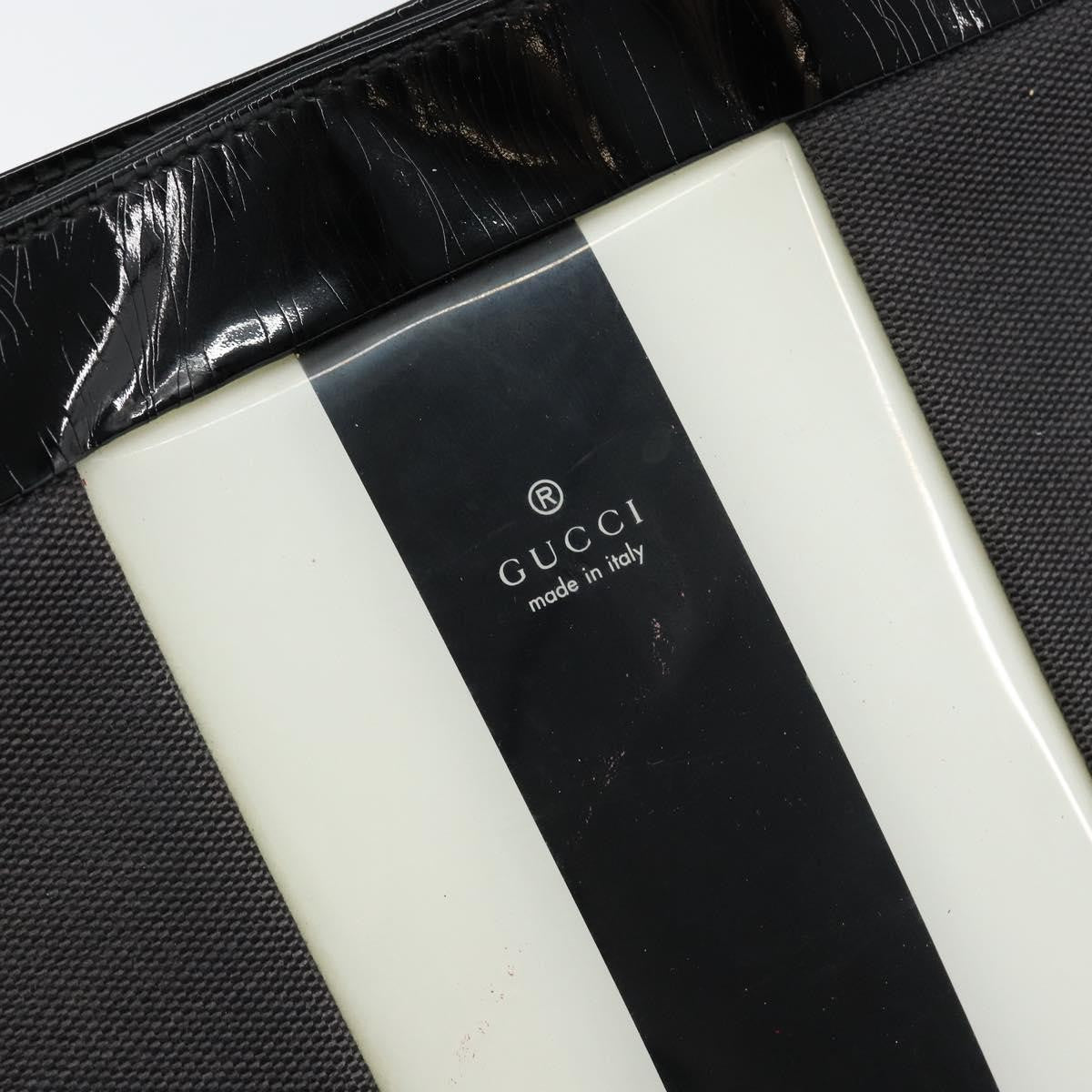 Gucci Sherry line shoulder bag Canvas, BLACK, CANVAS, Shoulder bag