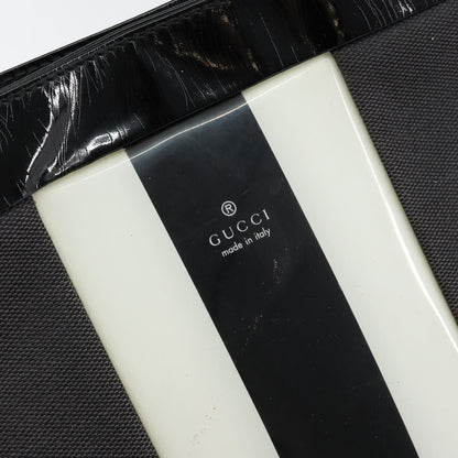 Gucci Sherry line shoulder bag Canvas, BLACK, CANVAS, Shoulder bag