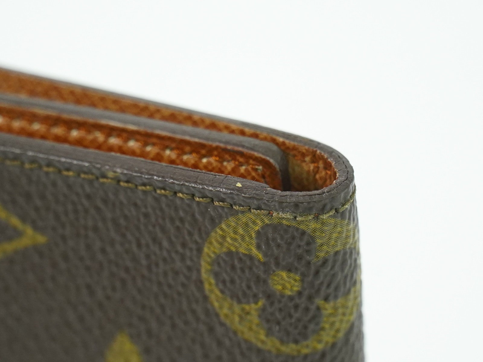 Louis Vuitton Porte Tresor Etui Papiers Wallet Monogram Canvas, BROWN, CANVAS, Card Holders