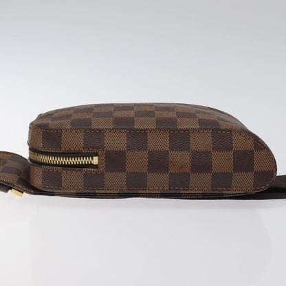 Louis Vuitton Geronimos Waist Bag Damier, BROWN, CANVAS, Shoulder bag