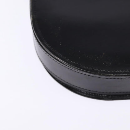 Christian Dior Flap Shoulder Bag Leather, BLACK, LEATHER, Shoulder bag