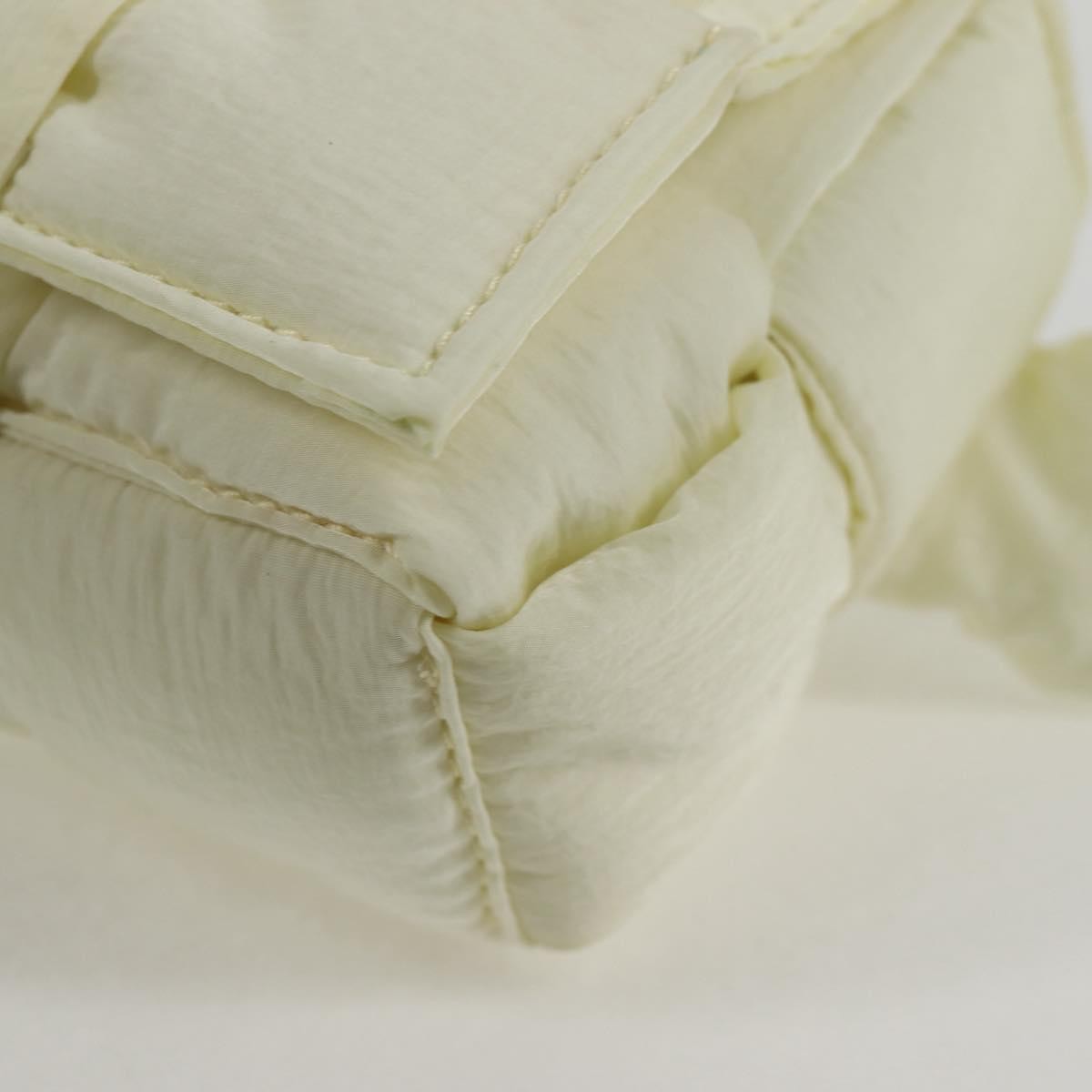 Bottega Veneta Padded Tech Cassette Crossbody Bag Intrecciato Nylon, WHITE, SYNTHETIC, Crossbody bag