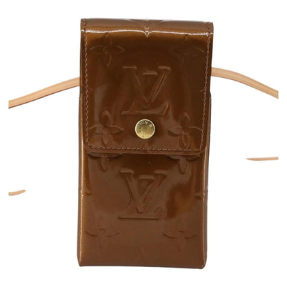 Louis Vuitton Walker Cigarette Case Holder Monogram Vernis, BROWN, PATENT_LEATHER, Clutche & pouche