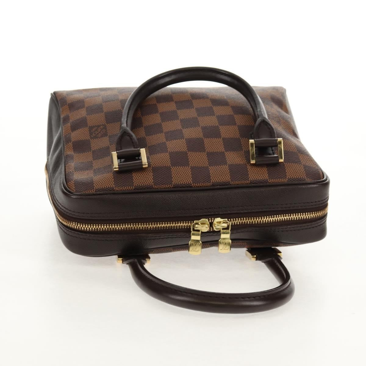Louis Vuitton Brera Handbag Damier, BROWN, CANVAS, Handbag