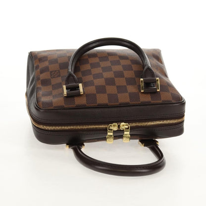 Louis Vuitton Brera Handbag Damier, BROWN, CANVAS, Handbag