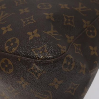 Louis Vuitton Looping Handbag Monogram Canvas, BROWN, CANVAS, Handbag