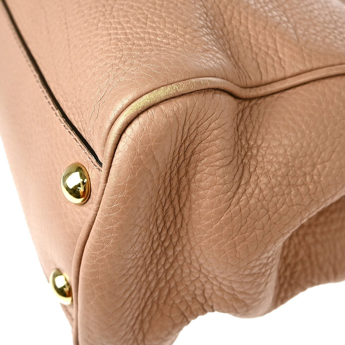 Gucci Bamboo Shopper Tote Leather, PINK, LEATHER, Handbag