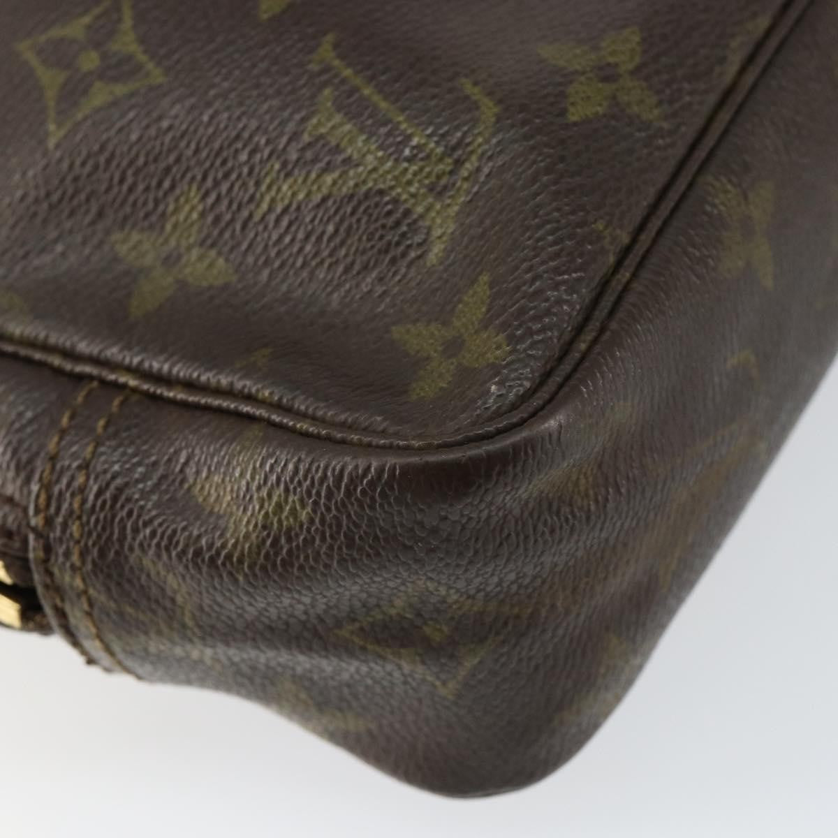 Louis Vuitton Trousse Toilette Monogram Canvas, BROWN, CANVAS, Clutche & pouche