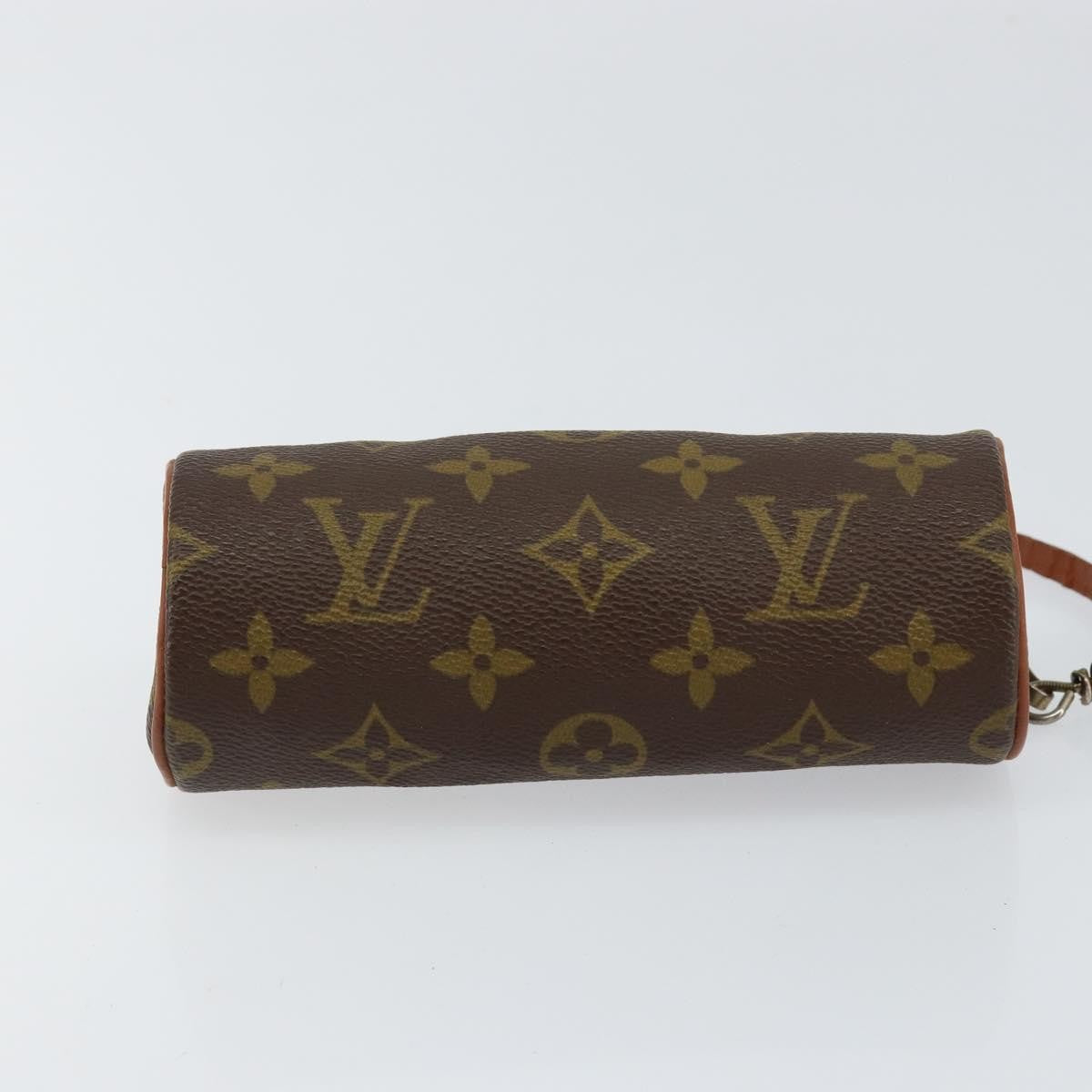 Louis Vuitton Papillon Pochette Monogram Canvas, BROWN, CANVAS, Clutche & pouche