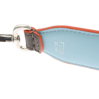 Fendi Strap You Shoulder Strap Leather, GRAY, LEATHER, Straps