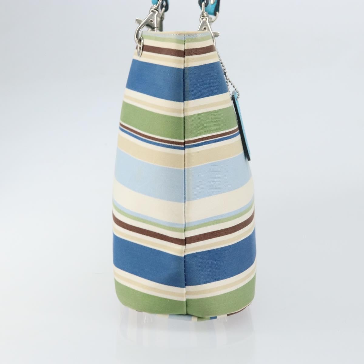 Burberry Vintage tote bag Canvas, BLUE, CANVAS, Tote bag