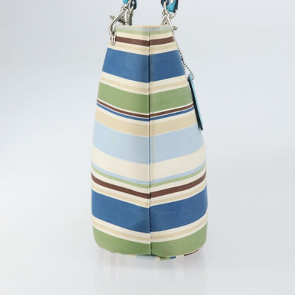 Burberry Vintage tote bag Canvas, BLUE, CANVAS, Tote bag