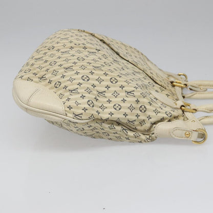 Louis Vuitton Marina Handbag Mini Lin Croisette, BEIGE, CANVAS, Handbag