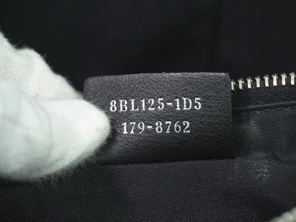 Fendi By The Way Satchel Leather, BLACK, LEATHER, Handbag