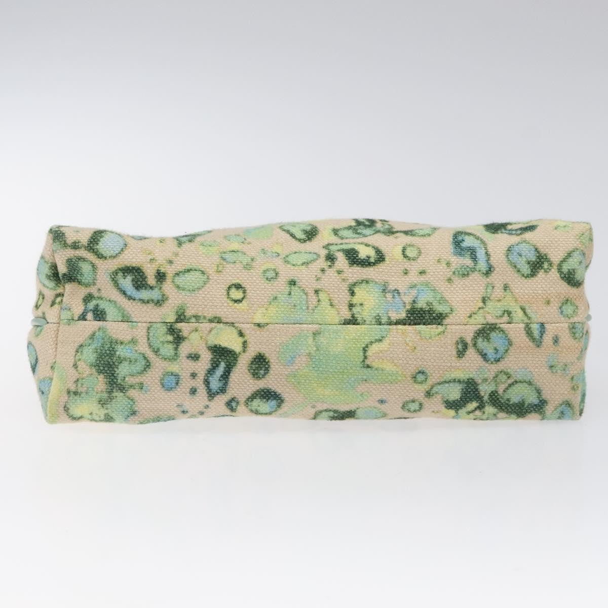 Bottega Veneta Vintage Shoulder Bag Canvas, GREEN, CANVAS, Shoulder bag