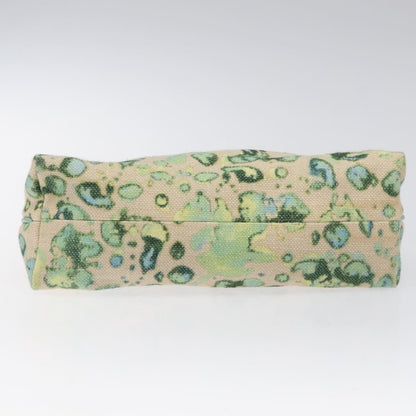 Bottega Veneta Vintage Shoulder Bag Canvas, GREEN, CANVAS, Shoulder bag