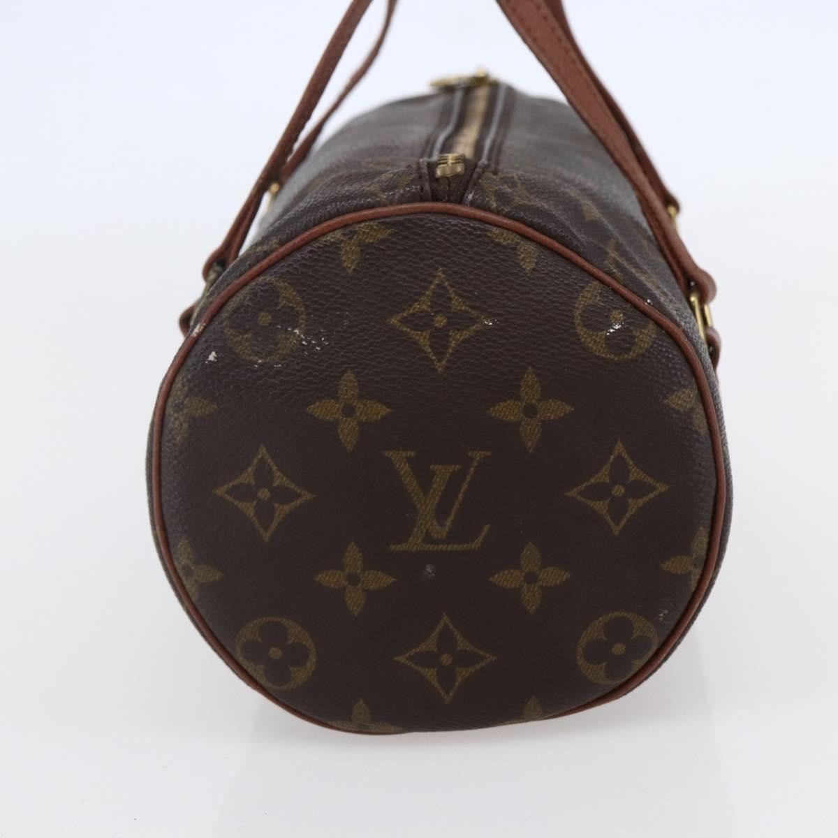 Louis Vuitton Papillon Handbag Monogram Canvas, BROWN, CANVAS, Handbag