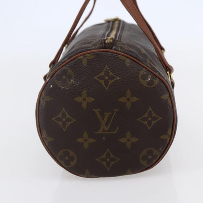 Louis Vuitton Papillon Handbag Monogram Canvas, BROWN, CANVAS, Handbag