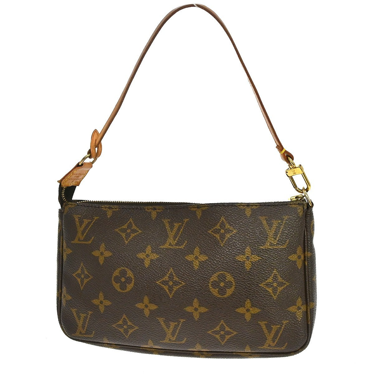 Louis Vuitton Pochette Accessoires NM Monogram Canvas, Brown, Canvas, Clutch