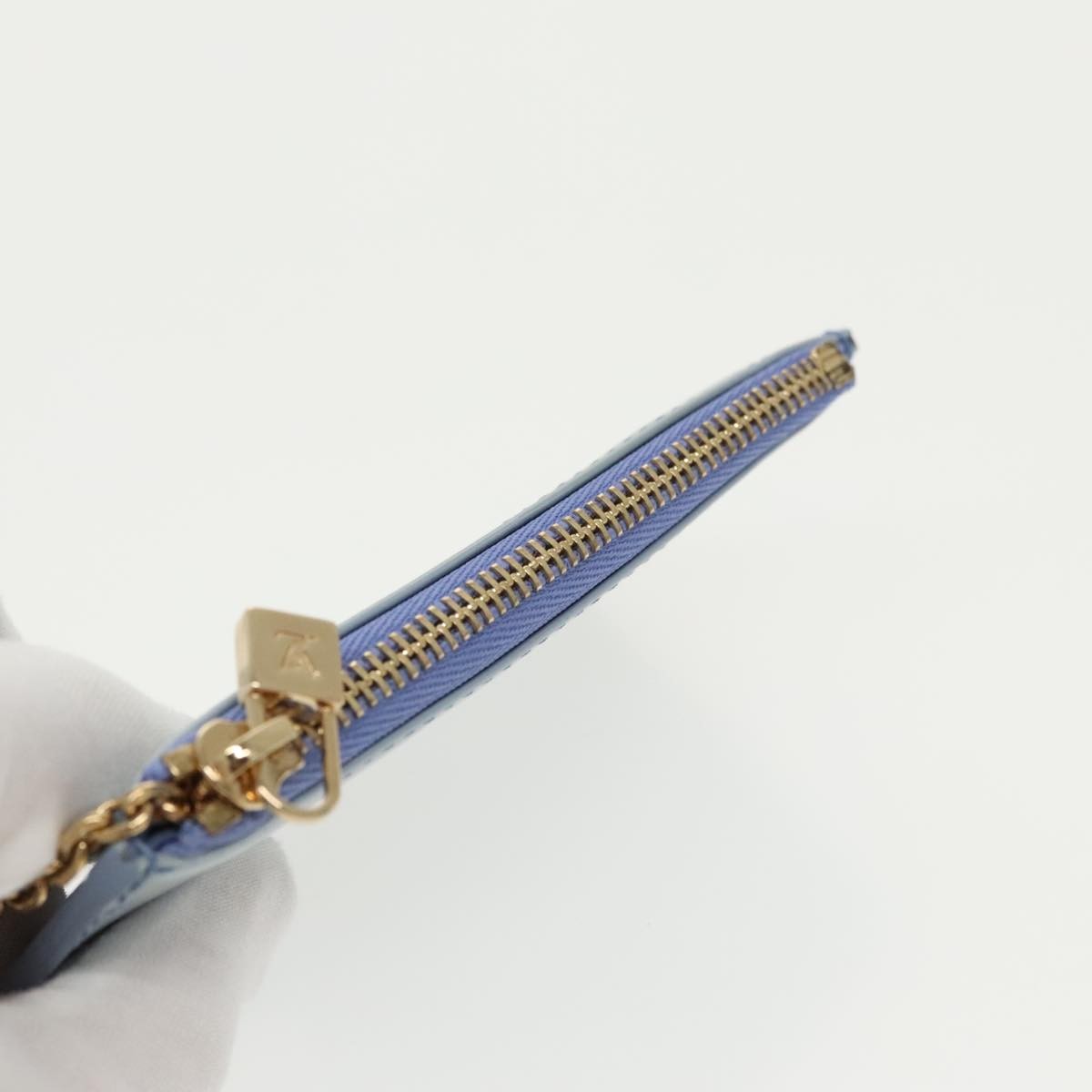 Louis Vuitton Pochette clés NM Monogram Vernis Patent Leather, PURPLE, PATENT_LEATHER, Wallets