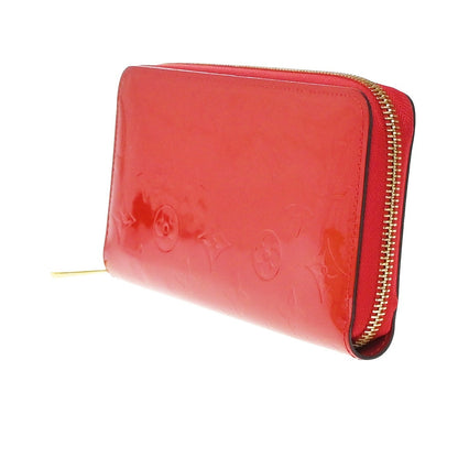 Louis Vuitton Zippy Wallet NM Monogram Patent, RED, PATENT_LEATHER, Wallets