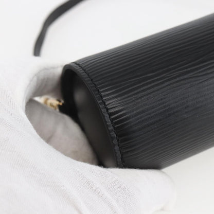 Louis Vuitton Soufflot Pochette Epi Leather, BLACK, LEATHER, Clutche & pouche