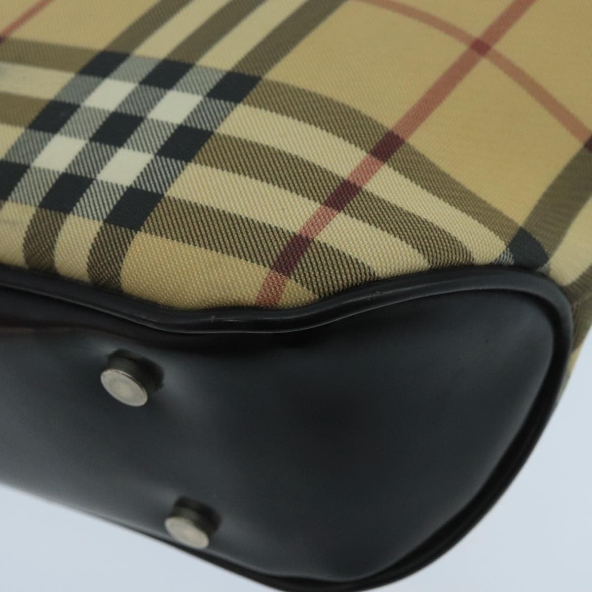 Burberry Nova Check Tote canvas check pattern, BEIGE, CANVAS, Tote bag