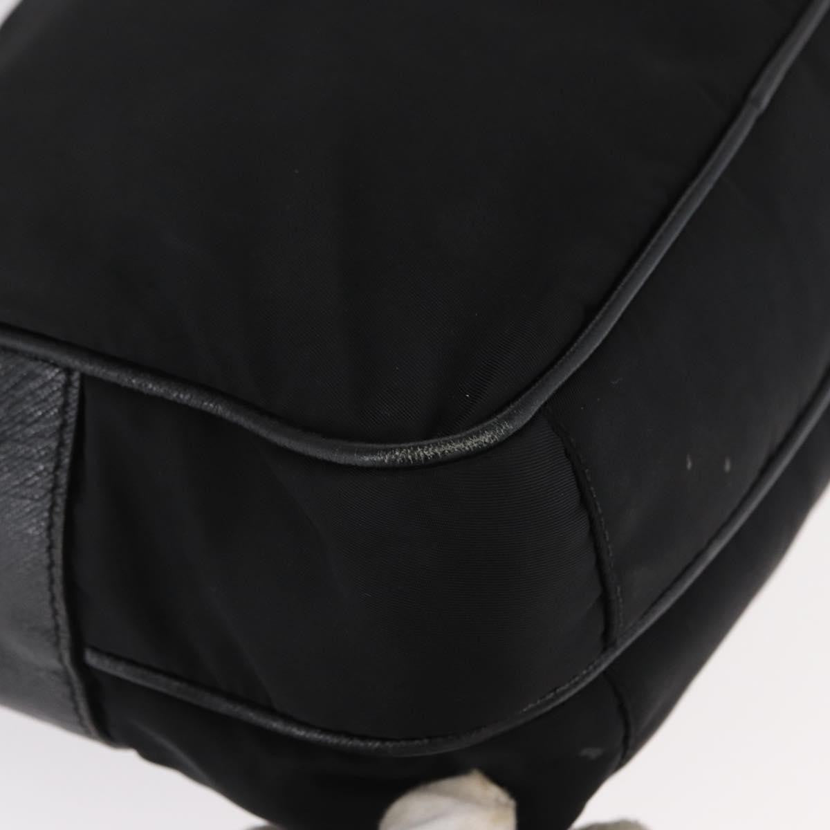 Prada Vintage Shoulder Bag Tessuto, BLACK, NYLON, Shoulder bag