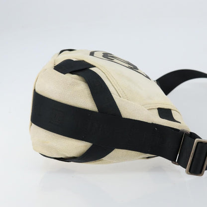 Chanel sports shoulder bag Coco mark, BEIGE, CANVAS, Shoulder bag