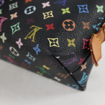 Louis Vuitton Cosmetic Pouch Monogram Multicolor, MULTICOLOUR, CANVAS, Toiletry Case