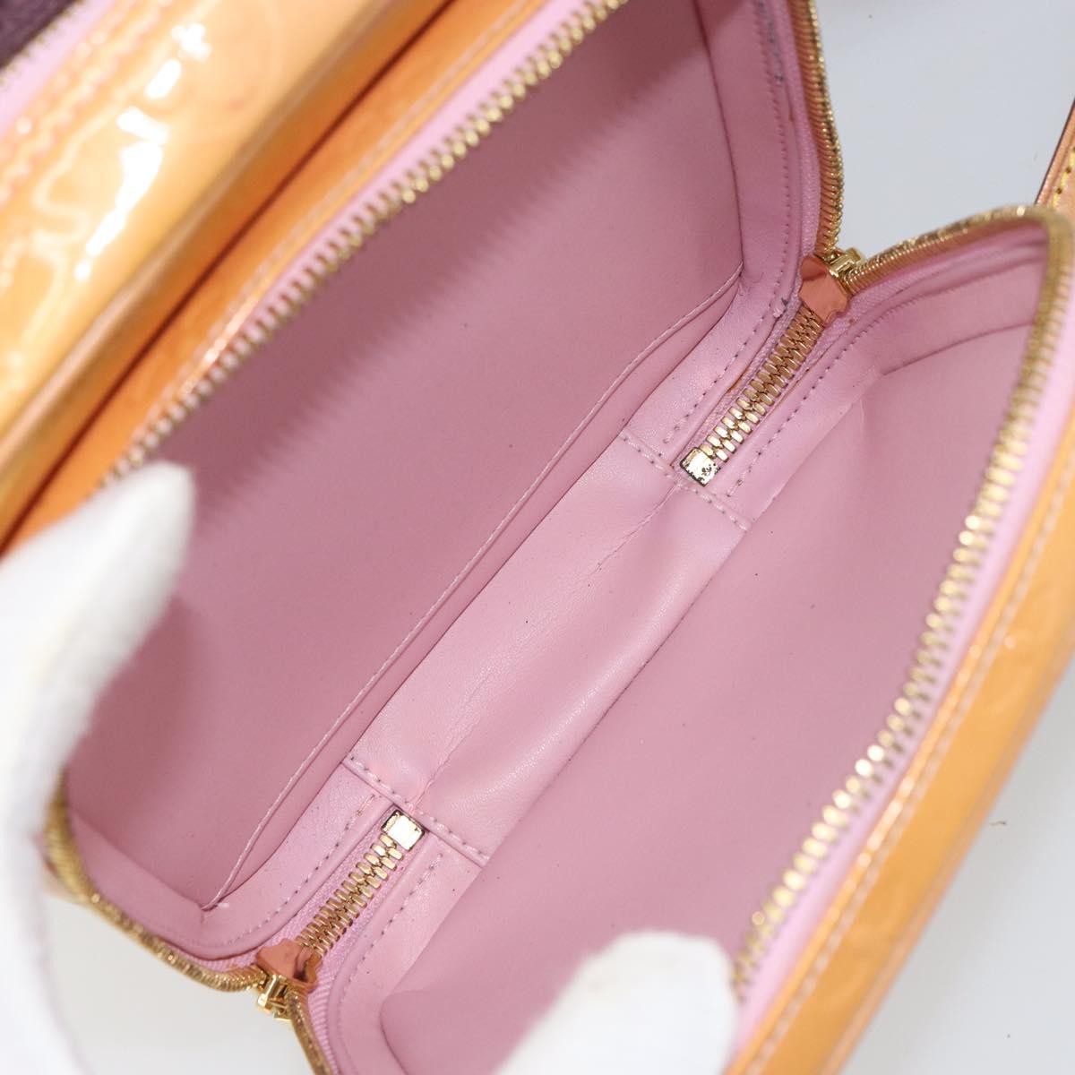 Louis Vuitton Wooster Handbag Monogram Vernis, YELLOW, PATENT_LEATHER, Shoulder bag