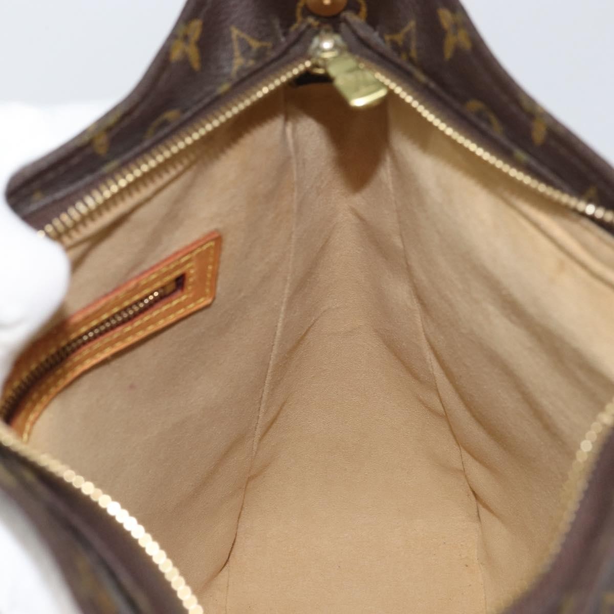 Louis Vuitton Looping Handbag Monogram Canvas, BROWN, CANVAS, Shoulder bag