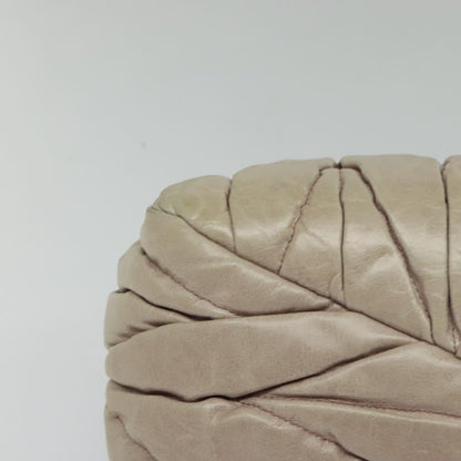 Miu Miu Coffer Convertible Satchel Matelasse Leather, BEIGE, LEATHER, Handbag