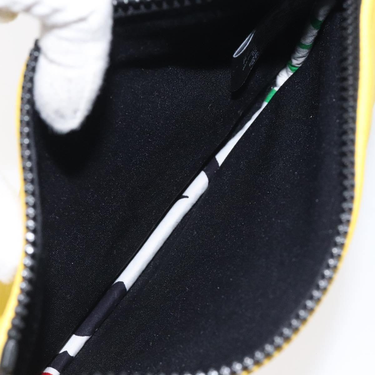 Hermes Neobain Case Neoprene, YELLOW, NYLON, Toiletry Case