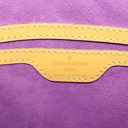 Louis Vuitton Saint Jacques Handbag Epi Leather, YELLOW, LEATHER, Handbag
