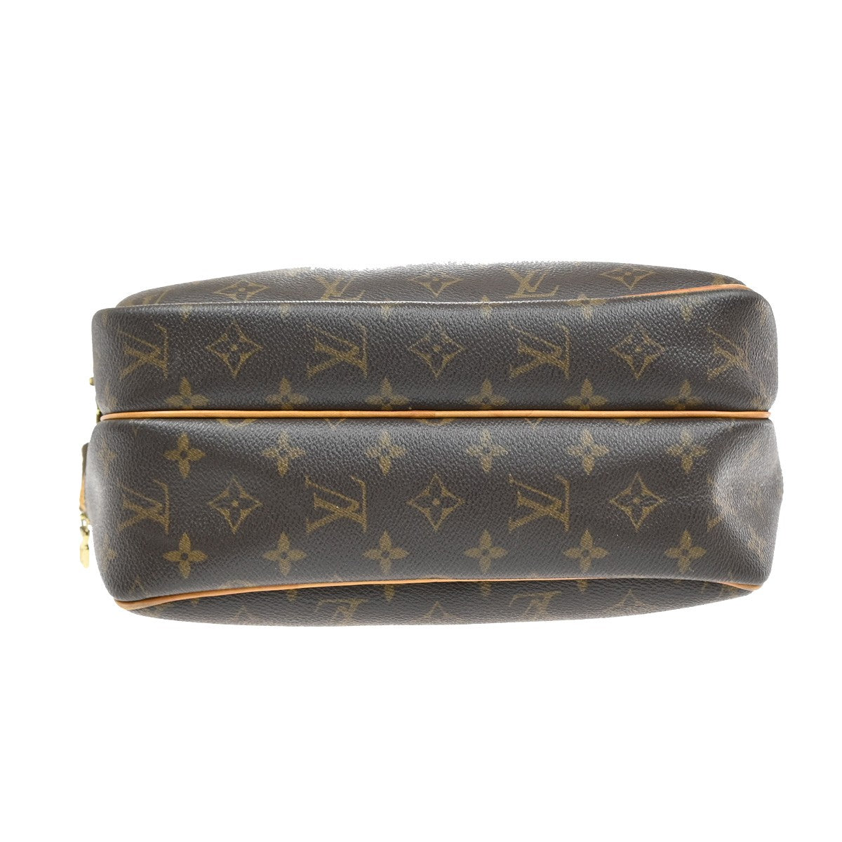 Louis Vuitton Reporter Bag Monogram Canvas, BROWN, CANVAS, Shoulder bag