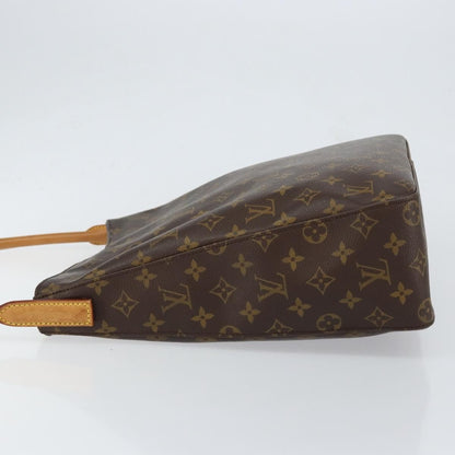 Louis Vuitton Looping Handbag Monogram Canvas, BROWN, CANVAS, Shoulder bag