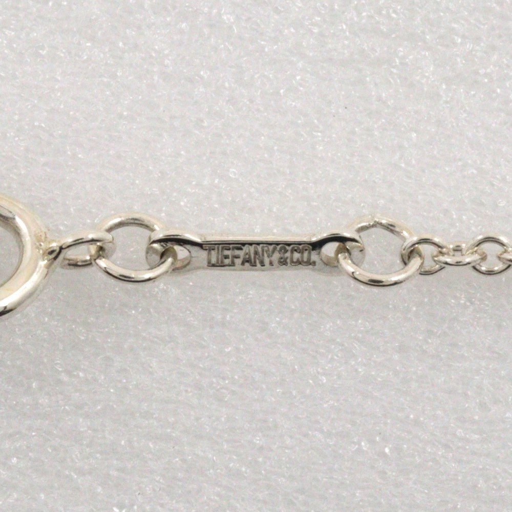 Tiffany & Co. Elsa Peretti Open Heart Pendant Necklace Sterling Silver, SILVER, SILVER, Necklace