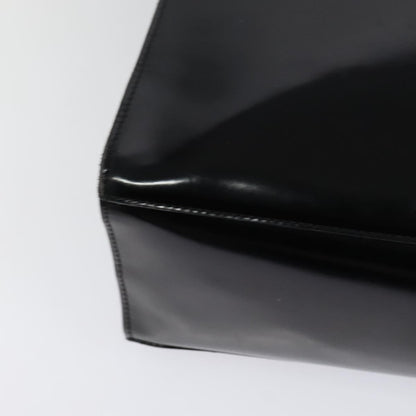 Salvatore Ferragamo Shopper Tote Leather, BLACK, PATENT_LEATHER, Tote bag
