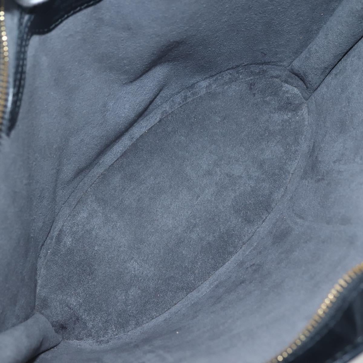 Louis Vuitton Saint Jacques Handbag Epi Leather, BLACK, LEATHER, Handbag