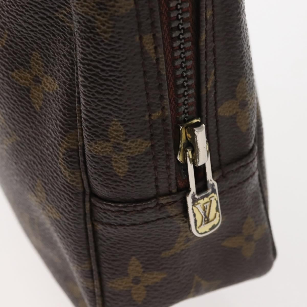 Louis Vuitton Trousse Toilette Monogram Canvas, BROWN, CANVAS, Clutche & pouche