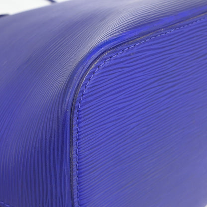 Louis Vuitton Neverfull Tote Epi Leather, BLUE, LEATHER, Tote bag