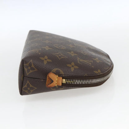 Louis Vuitton Cosmetic Pouch Monogram Canvas, BROWN, CANVAS, Clutche & pouche