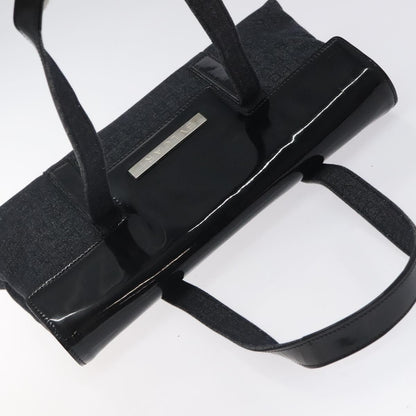 Bvlgari B.Zero1 Logomania Bag Canvas with Leather, BLACK, CANVAS, Shoulder bag