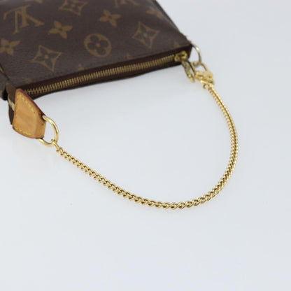 Louis Vuitton Pochette Accessoires Monogram Canvas, BROWN, CANVAS, Clutche & pouche