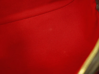 Louis Vuitton Belem Handbag Damier, BROWN, CANVAS, Handbag